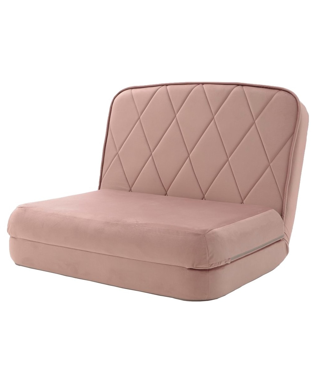 1人掛け]ソファベッド｜3WAY 14段階リクライニング ベロア調 日本製