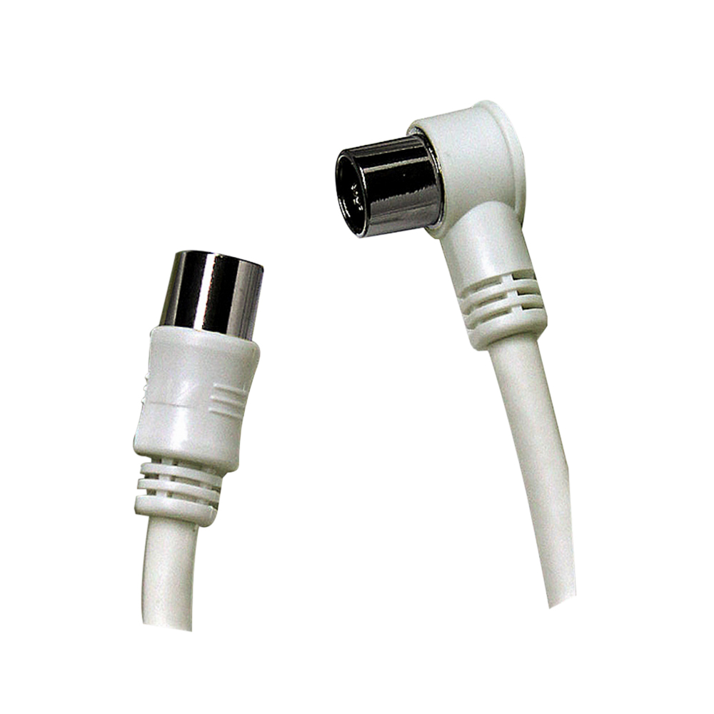 テレビ接続ケーブル (2m 4C L型×ストレート) NA4NLS2B: テレビ受信用