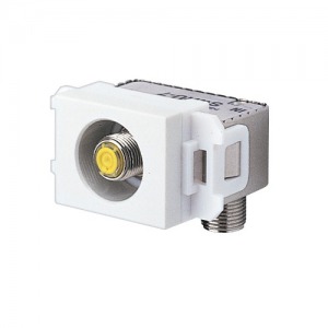 テレビ受信用機器/直列ユニット／テレビ端子/スイッチ付きテレビ端子