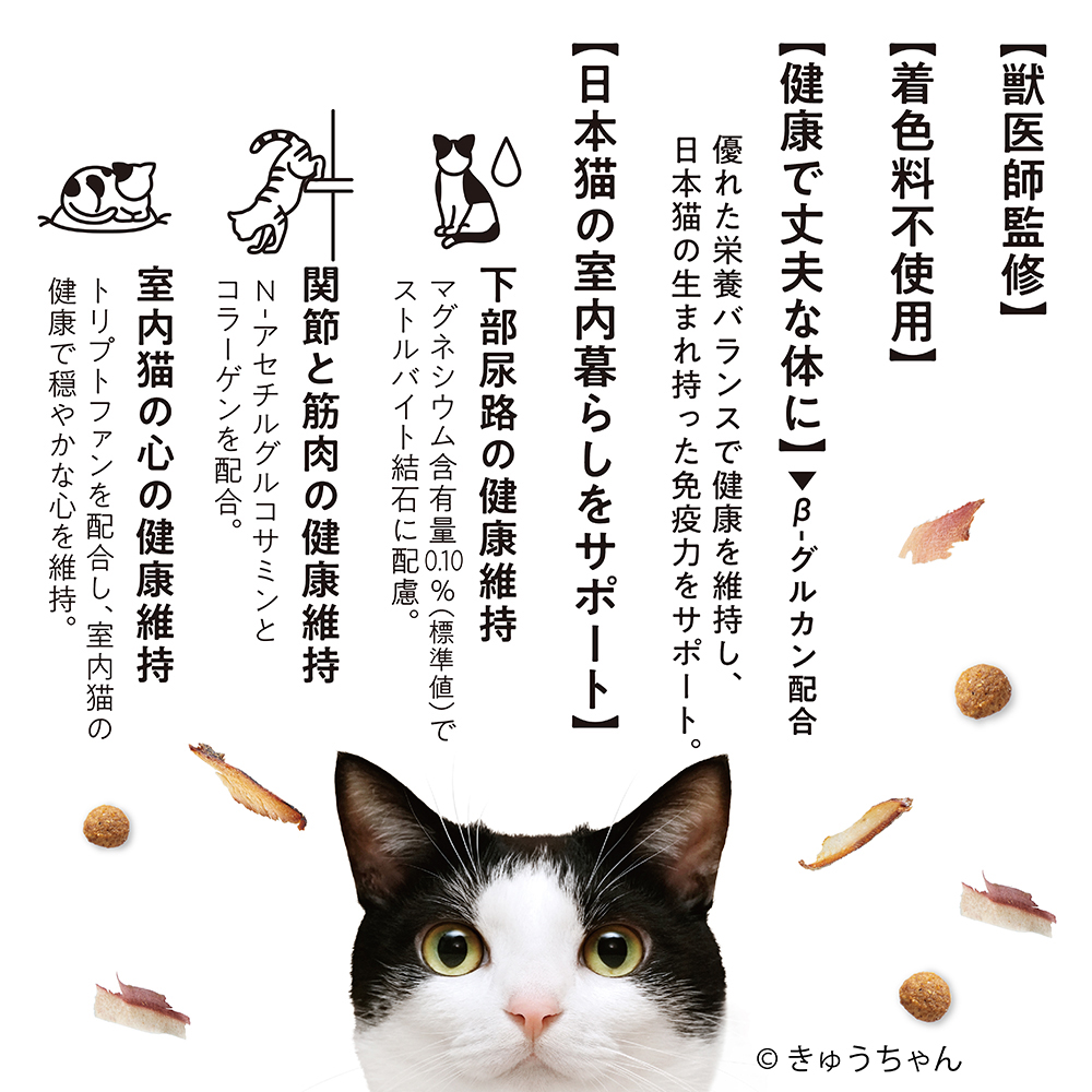 ラシーネ 日本猫 避妊・去勢後用 | 日本ペットフード株式会社