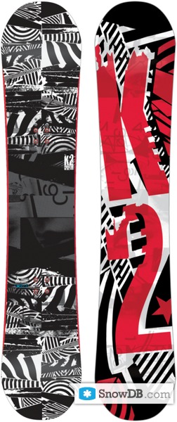 Snowboard K2 Parkstar 2010/2011 :: Snowboard and ski catalog