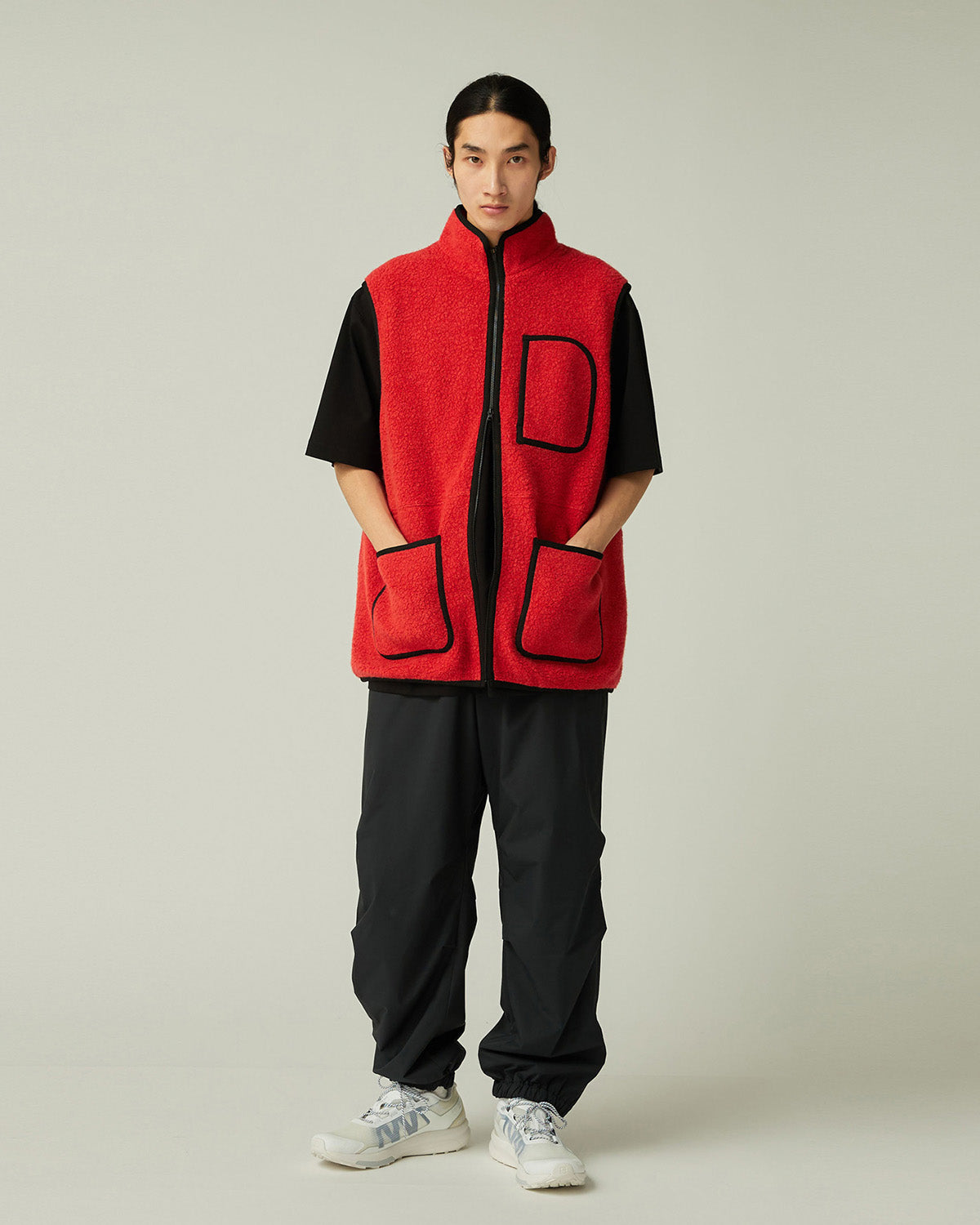 Recycled Wool Boa Vest | Snow Peak