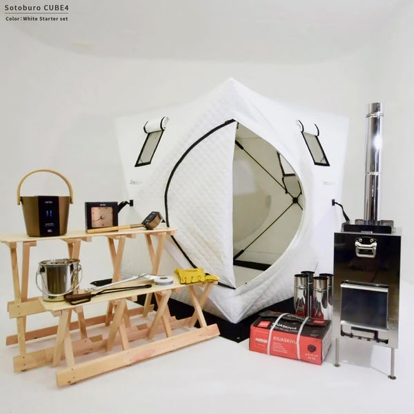 Sotoburo テントサウナ スターターセット4人用 – Sotoburo | テント