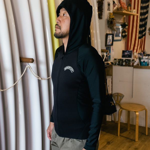 AIDENTIFY アイデンティファイ / 1.5mm コンビーネーション フーディ