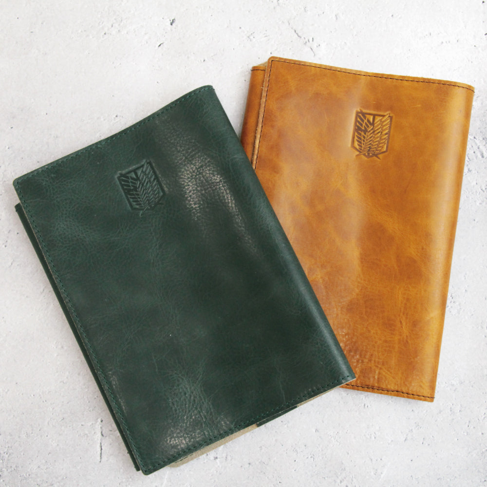 進撃の巨人 The Final Season レザーブックカバー グリーン 特典