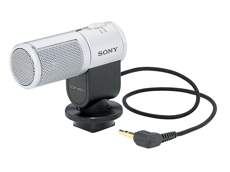 ECM-MSD1 商品の写真 | デジタルビデオカメラ Handycam ハンディカム
