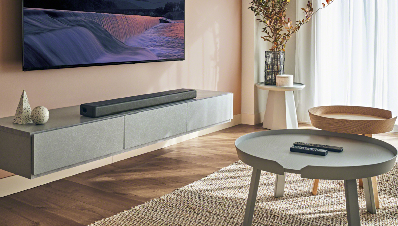 HT-A3000 特長 : デザイン | サウンドバー／ホームシアターシステム