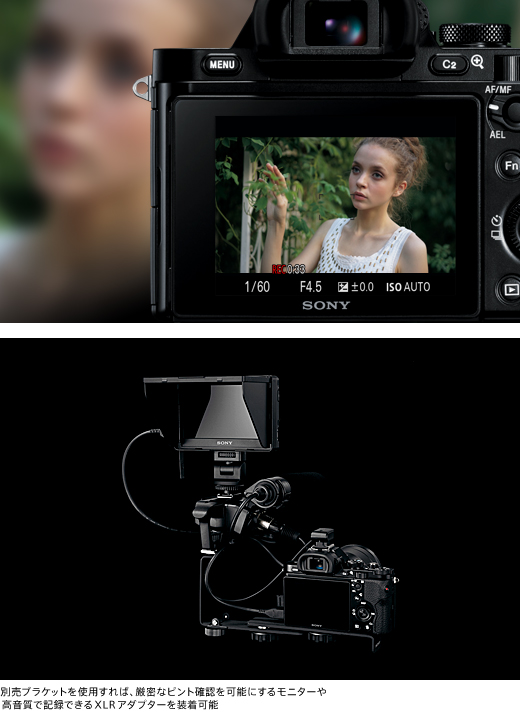 α7R 特長 : フルハイビジョン動画 | デジタル一眼カメラα（アルファ