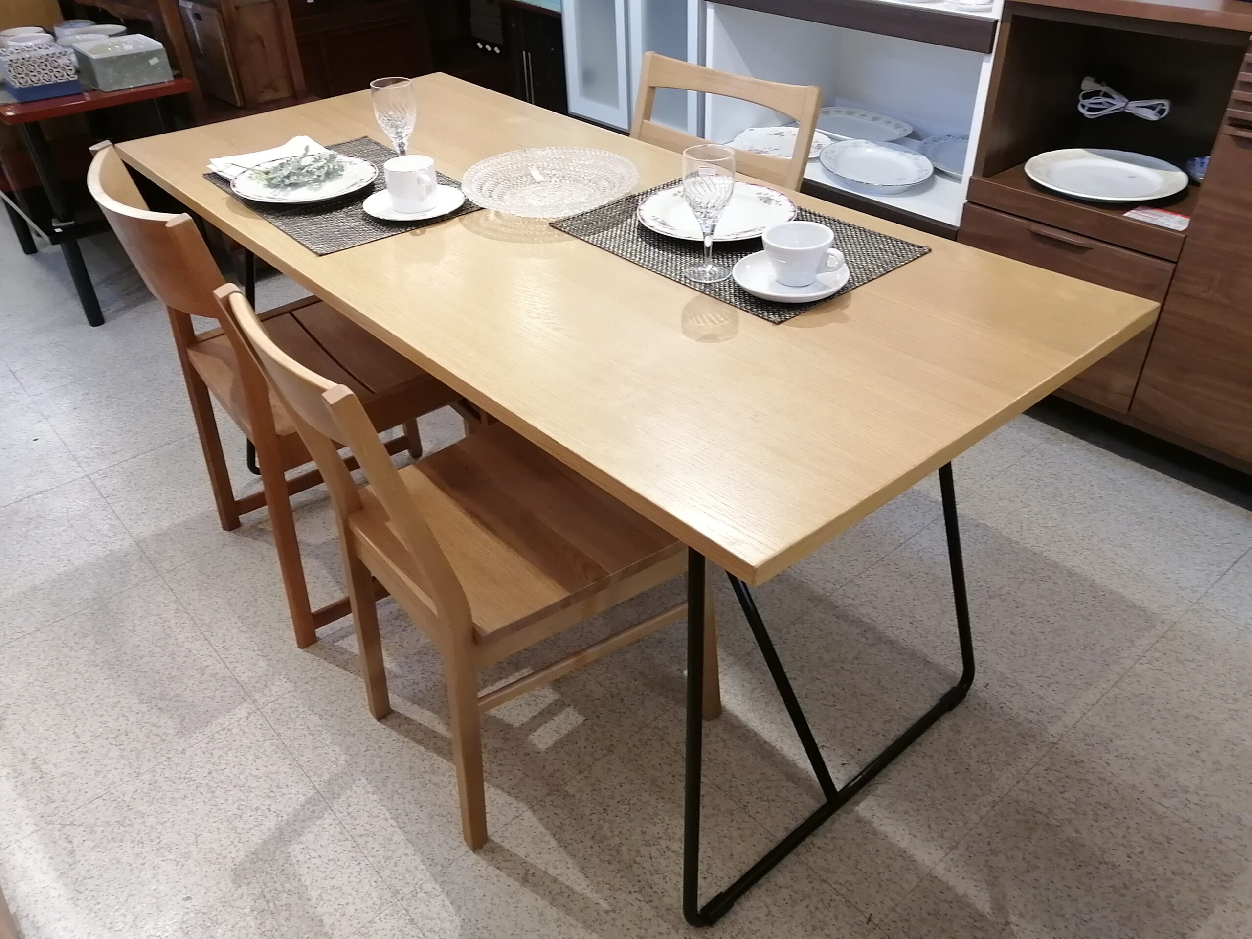 無印良品 MUJI 木製折りたたみテーブル 幅160cm 買取しました！ | 愛知