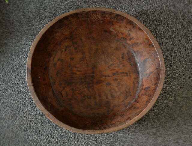 Antique Sam's Collection大きな李朝木鉢 木製捏鉢