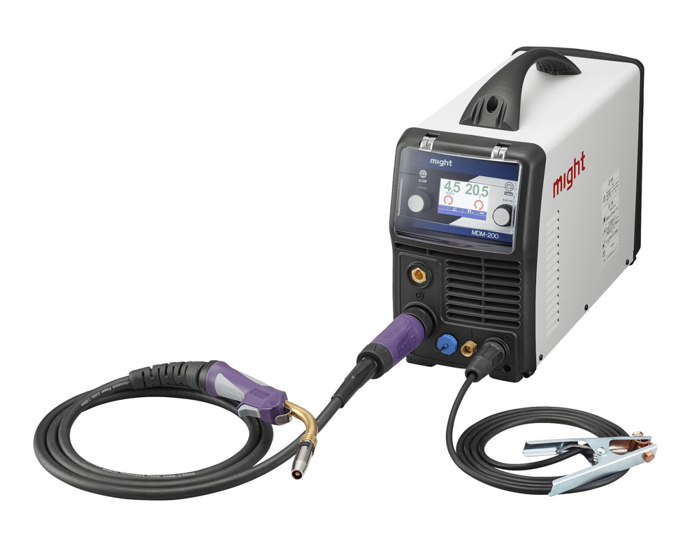 マイト工業 マルチ溶接機 MDM-200S08 0.8mmワイヤ-使用 CO2/MAG/MIG