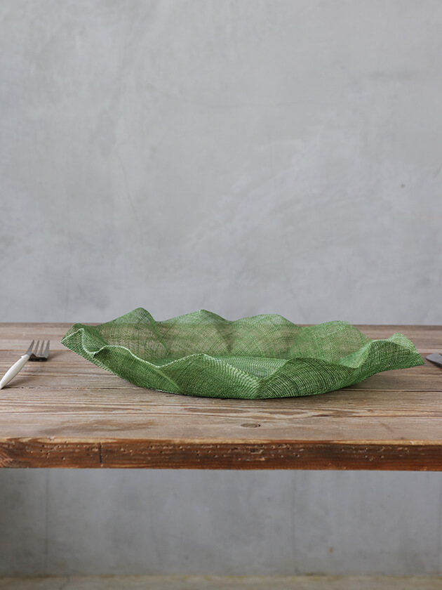 Fiorira un GiardinoアンダープレートVOLANT EDGEグリーン