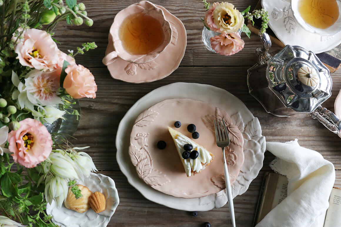 Virginia Casa ROMANTICA カップ＆ソーサー ピンク