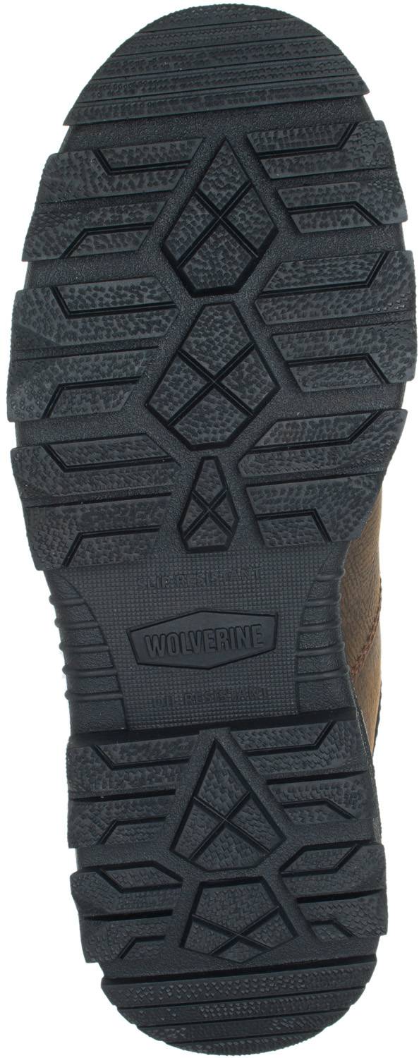 Male Wolverine Wolverine WW10945 Warrior, Men's, Brown, Comp Toe