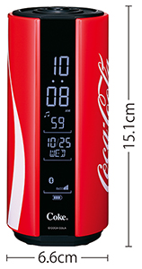 アウトドアレジャーを彩る 防水性能&高音質「コカ・コーラ」の