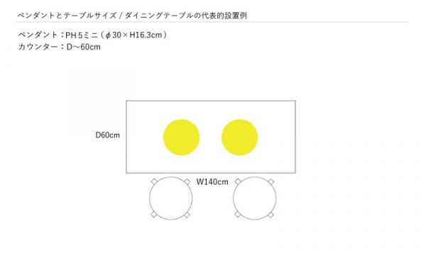 PH 5 ミニ モノクローム ペンダントライト / ホワイトLouis Poulsen