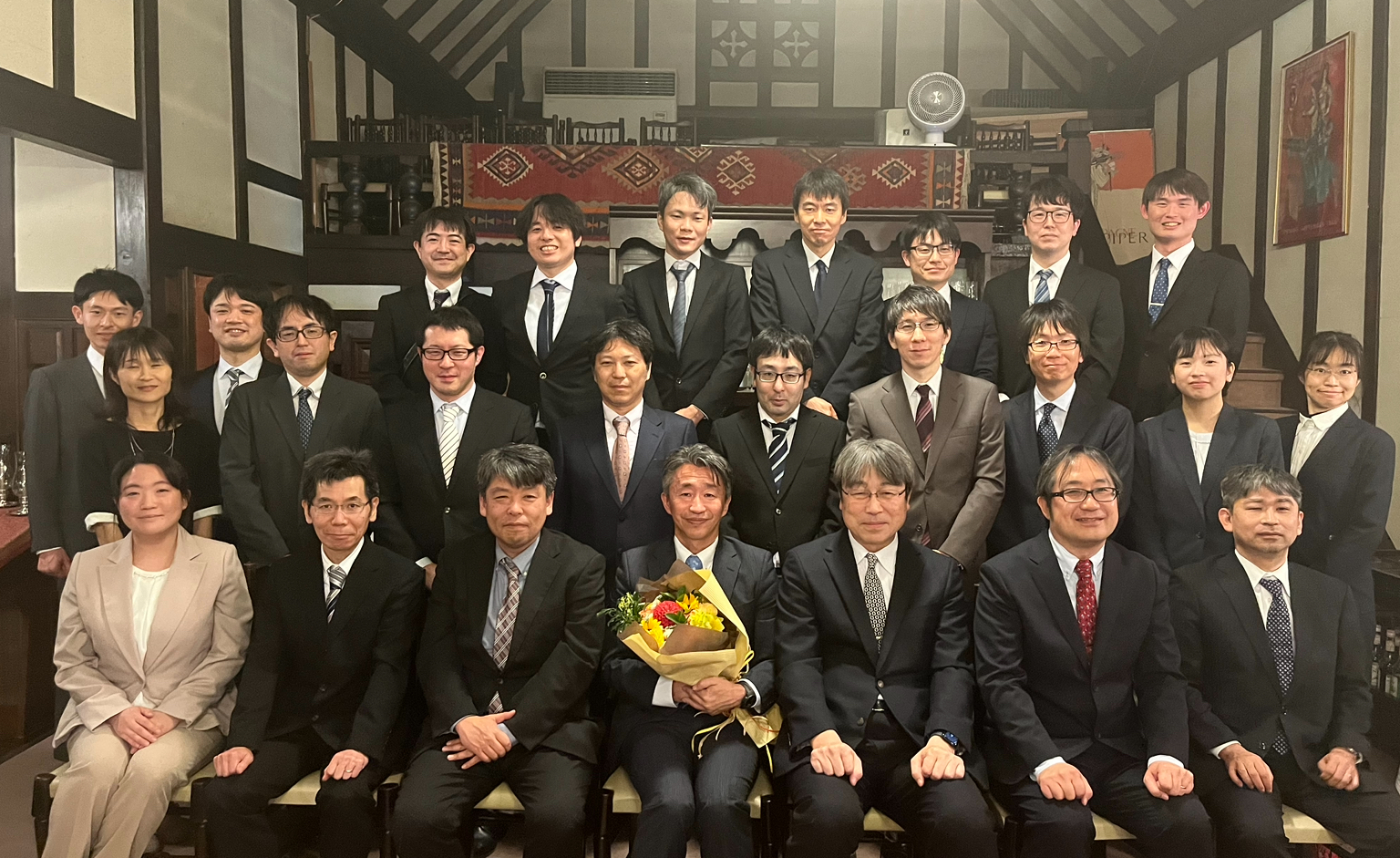 山田哲先生の医療データサイエンス講座教授就任祝賀会が開催されました