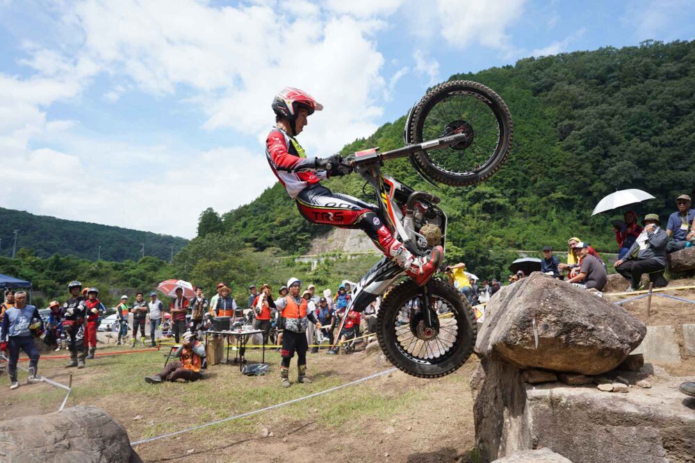 野崎史高、復活のぶっちぎり勝利 | トライアル自然山通信