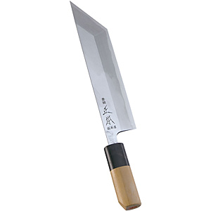 正本総本店 正本 本霞玉白鋼 東型薄刃 21cm - 調理器具のSHOKUBI