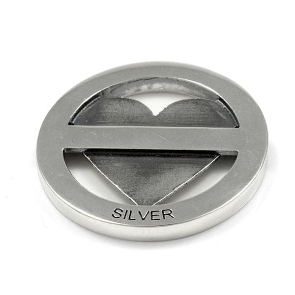 dagdart GOLF】ゴルフマーカー ボールマーカー 名入れ ハート [MS-057]