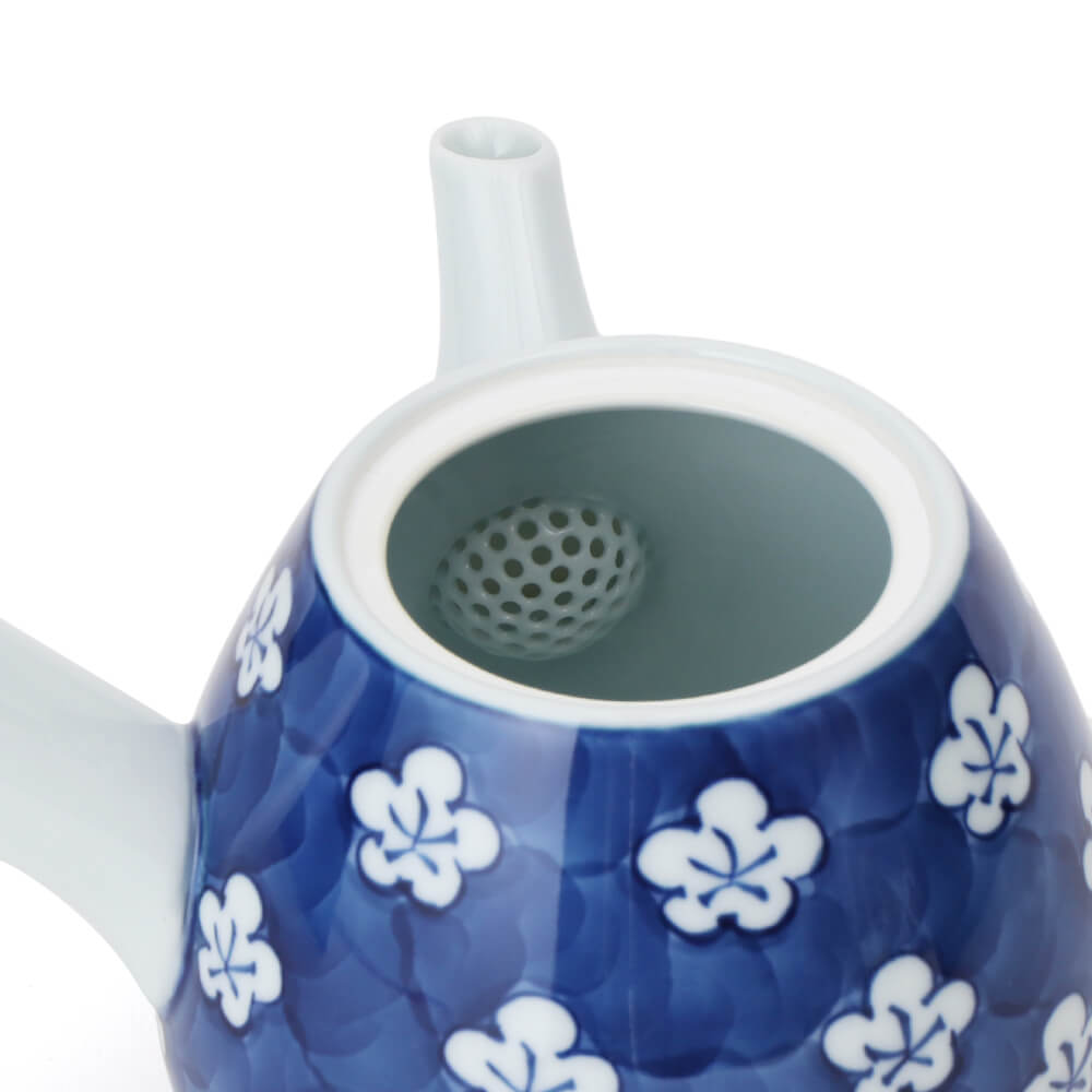 古染風梅紋 急須 ｜ 有田焼の源右衛門窯公式オンラインショップ