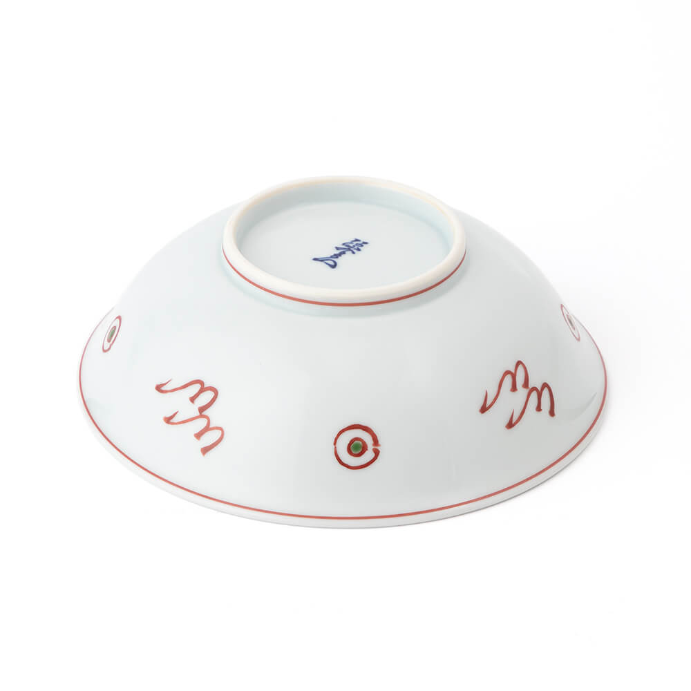 赤絵菊絵 鉢 ｜ 有田焼の源右衛門窯公式オンラインショップ