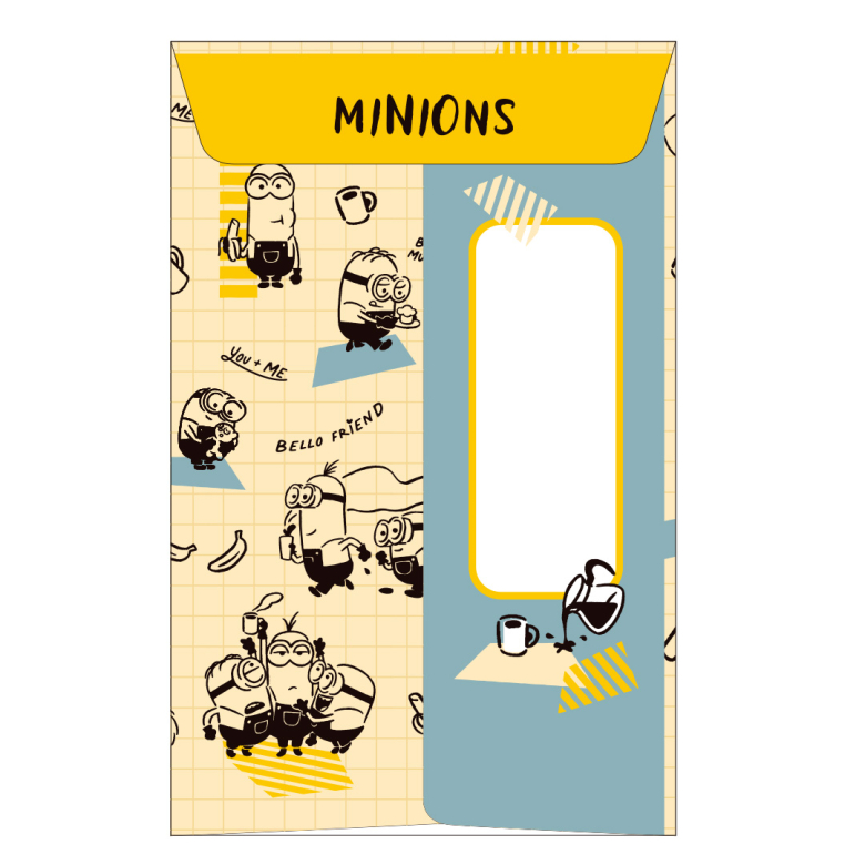 ポチ袋 ミニオンズ | 【ショウワノート】ぬりえ・学習帳・人気の