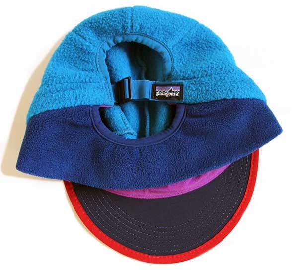 90s patagoniaパタゴニア マルチカラー シンチラ ダックビル フリース