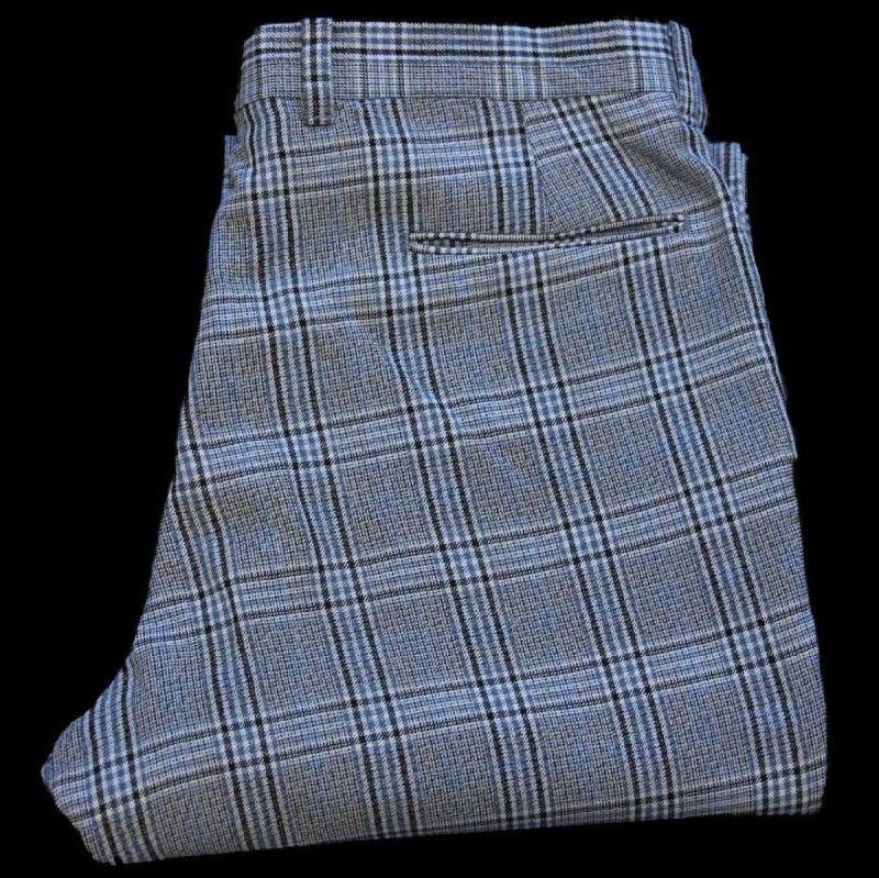 80s Levi'sリーバイス PANATELA グレンチェック フレア スラックス