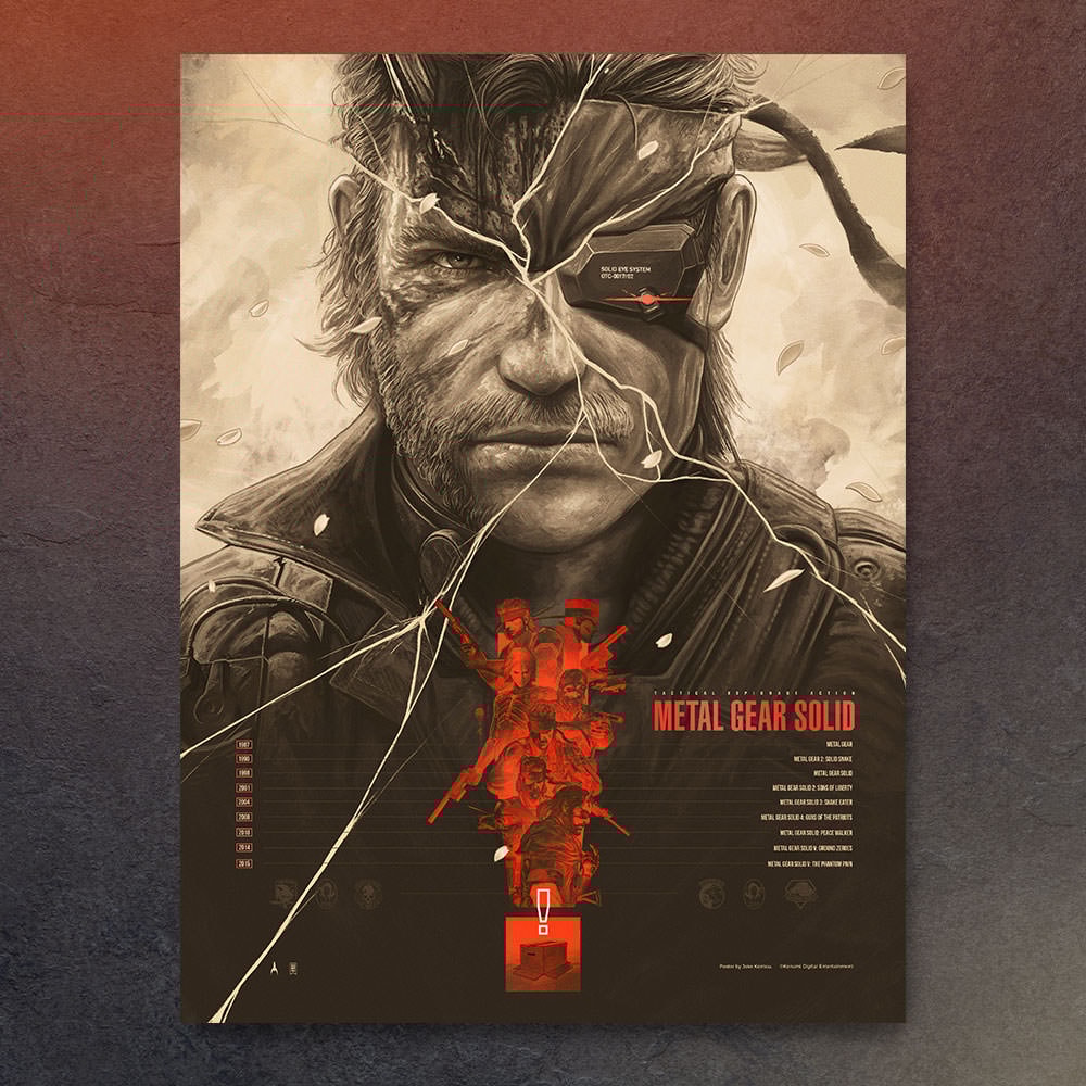 Metal Gear Solid Legacy Art Print by Apollo Gallery | Sideshow