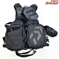 ダイワ】 ベンチクールゲームベストV DF-6122 ブラック サイズフリー