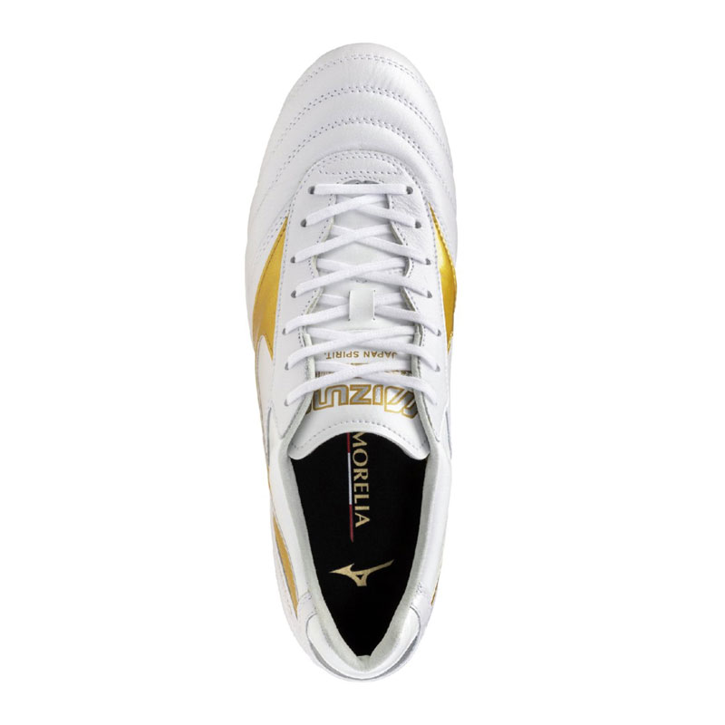 ミズノ モレリア 2 JAPAN ショートタン MORELIA 2 ホワイト ゴールド