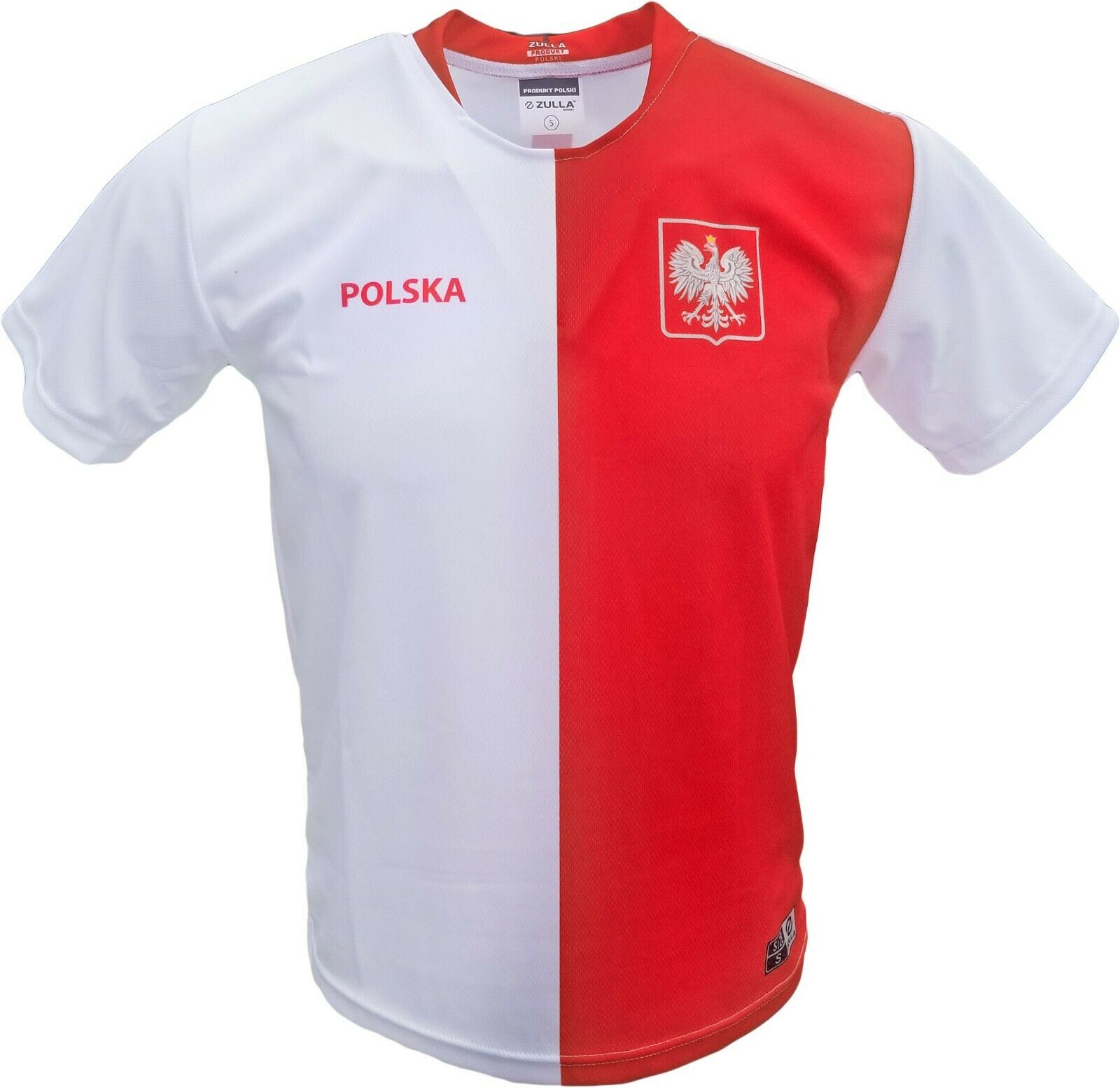 Mens Polska Robert Lewandowski #9 Replica Euro '20 Soccer Jersey Made
