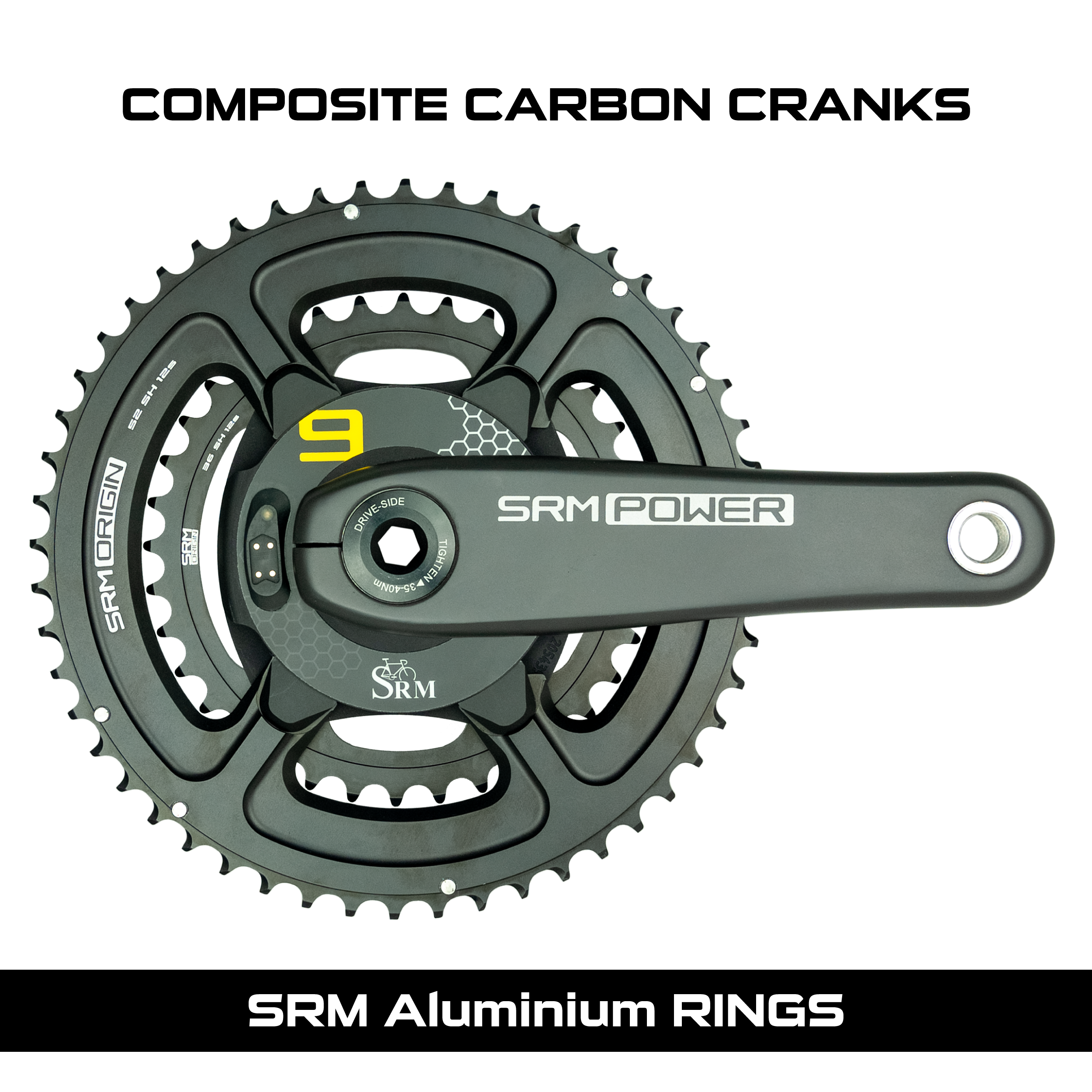 オリジン コンポジット クランク［チェーンリング付属］ | SRM POWER SHOP