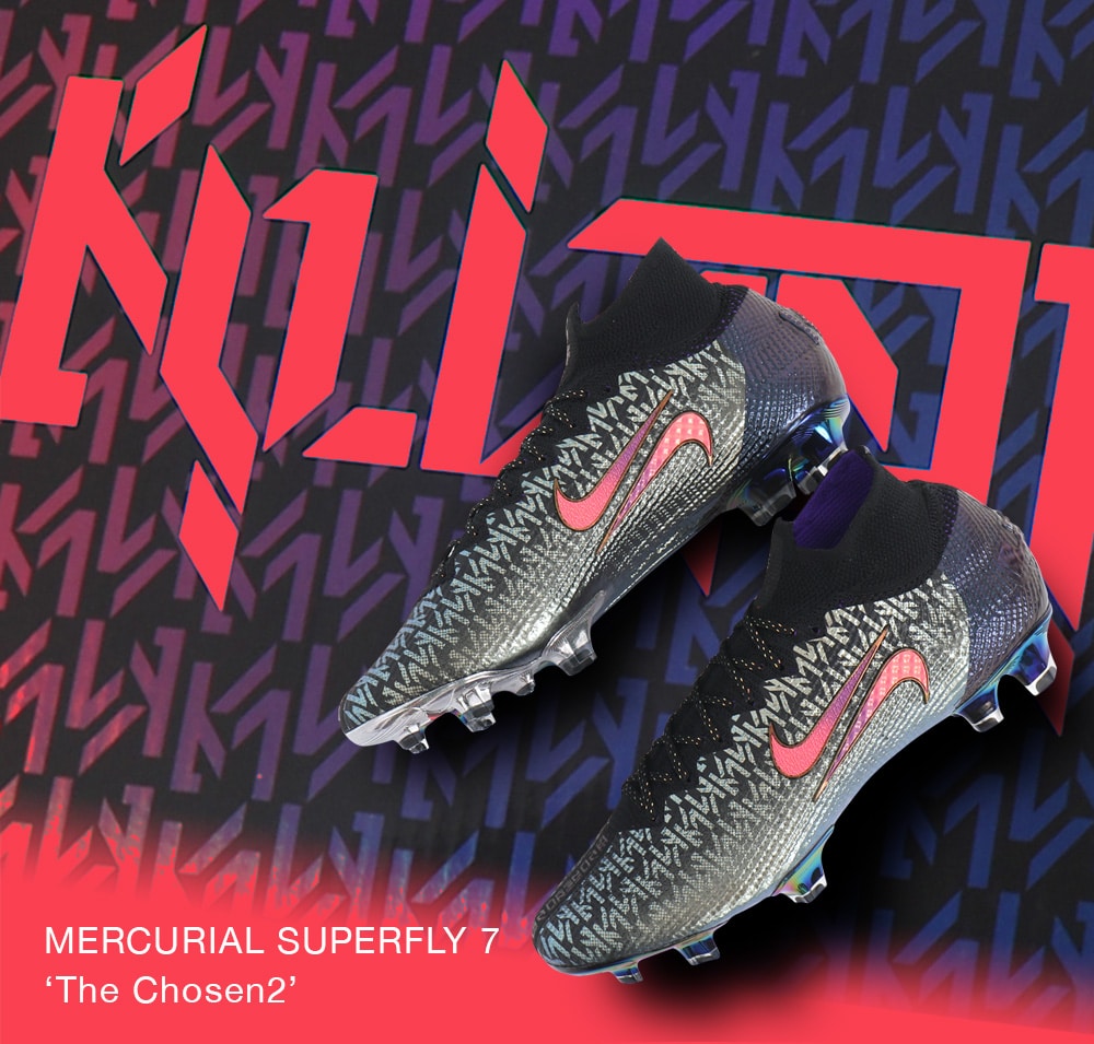 マーキュリアルスーパーフライ エンパぺモデル エムバペの新