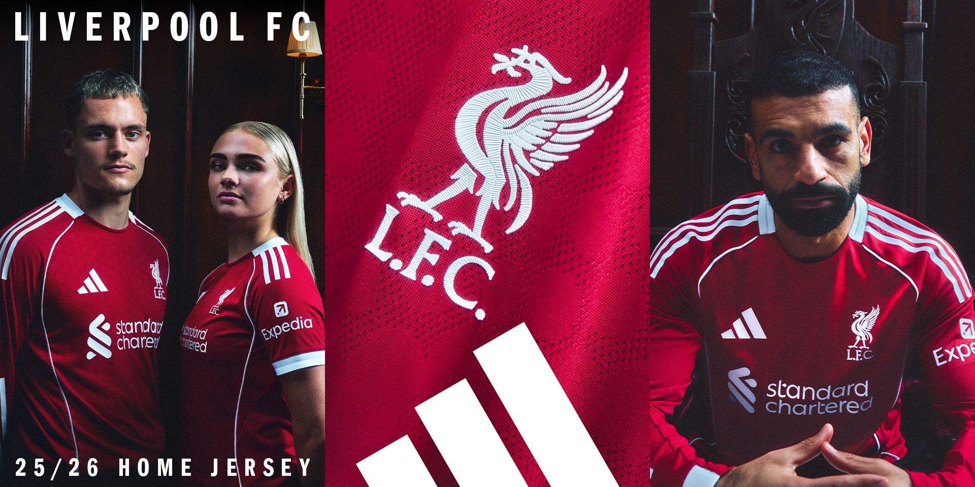 アディダス リヴァプール 25-26シーズンモデルユニフォーム