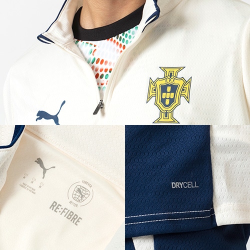 2025 ポルトガル代表 トレーニング1/4ジップトップ／サッカーショップKAMO