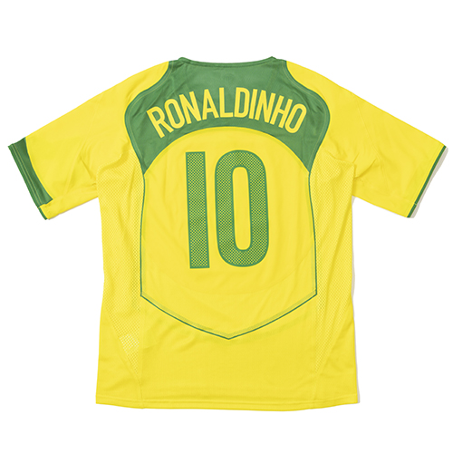 ブラジル代表 リイシュー ジャージー #10 ロナウジーニョ／サッカー
