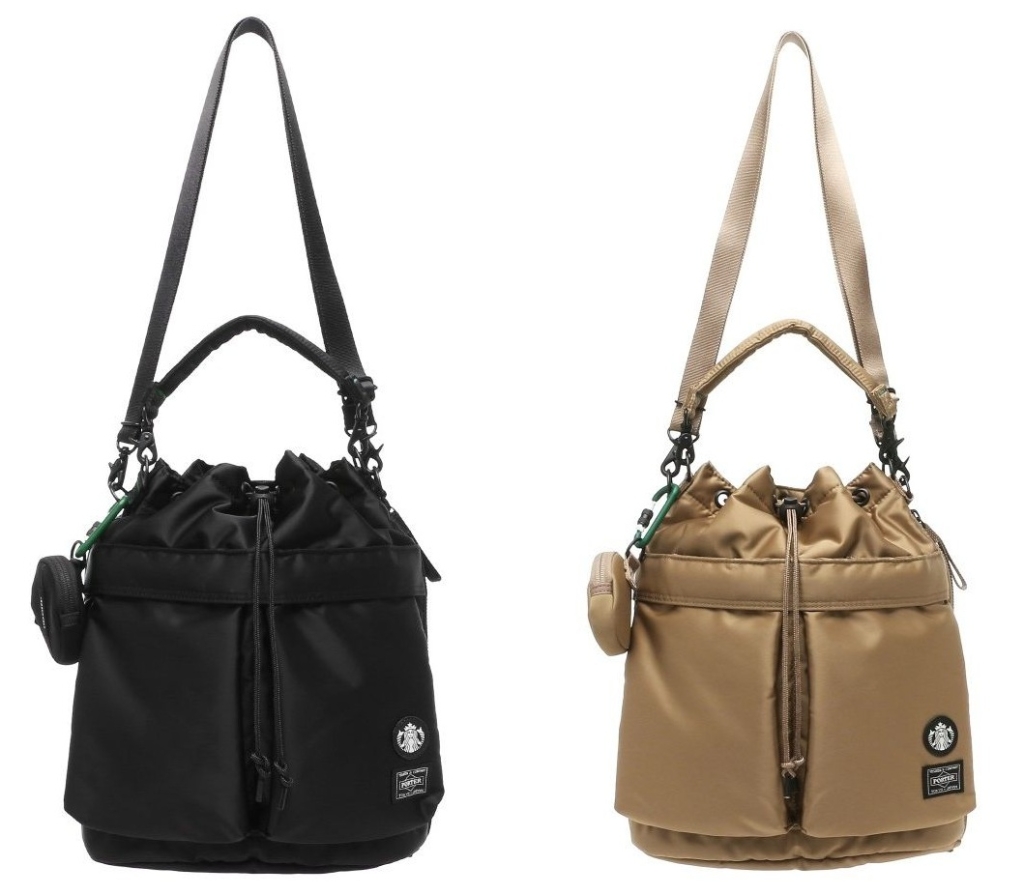 スタバ「PORTER」コラボ、バッグ5品のオンライン先行抽選販売スタート