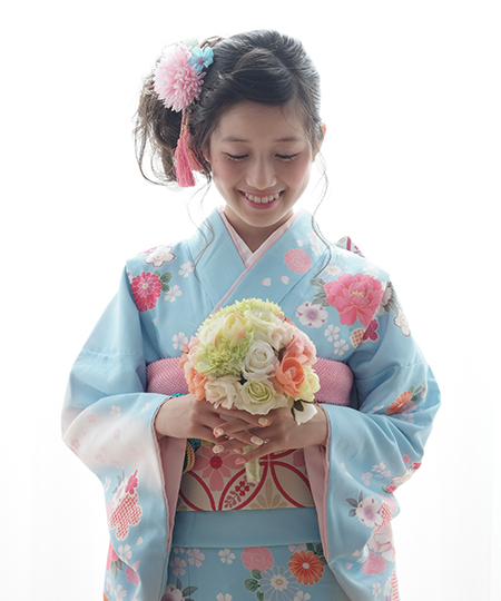 十三祝いは着物で華やかなお祝いを！ご家族の着物を仕立て直しても