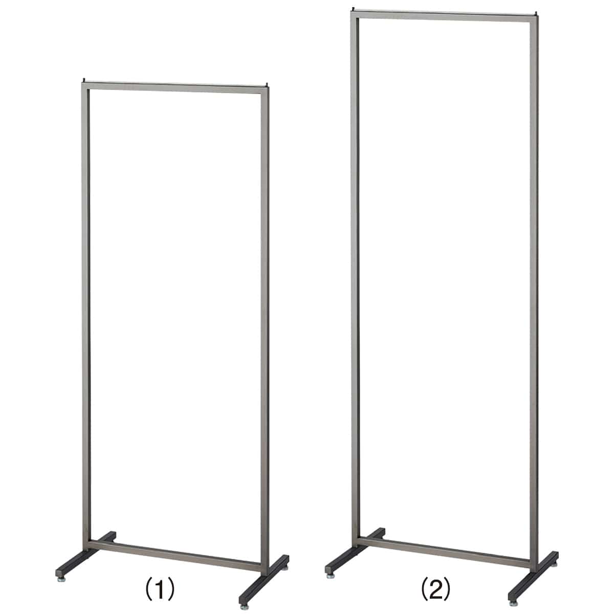 溶接一体型ハンガー スチールクリア〔ストエキオリジナル〕 幅60×高さ150cm