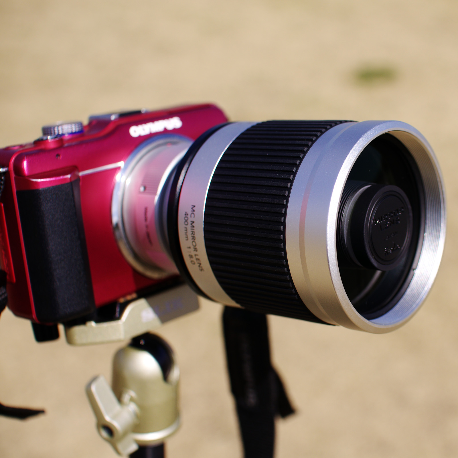 ケンコー 400mm超望遠レンズ