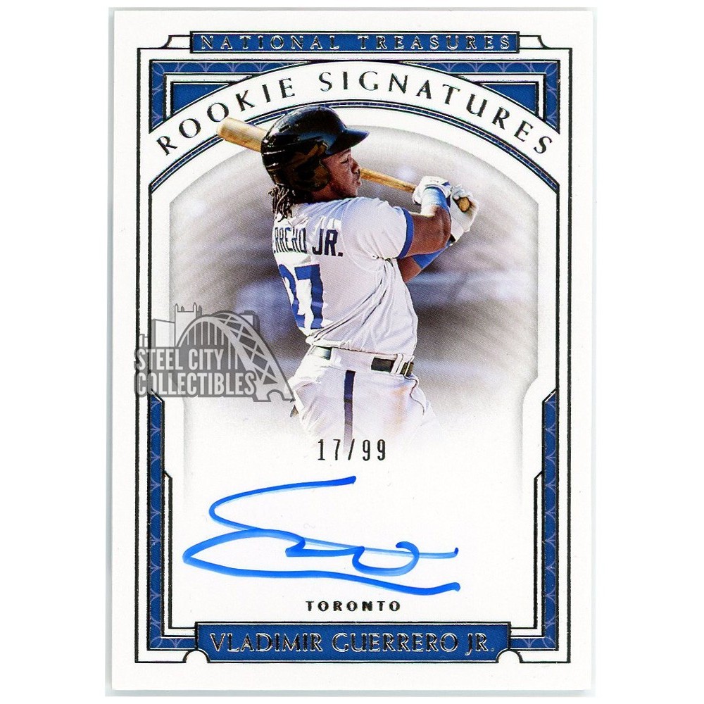 Vladimir Guerrero Jr 2019 Panini National Treasures Rookie
