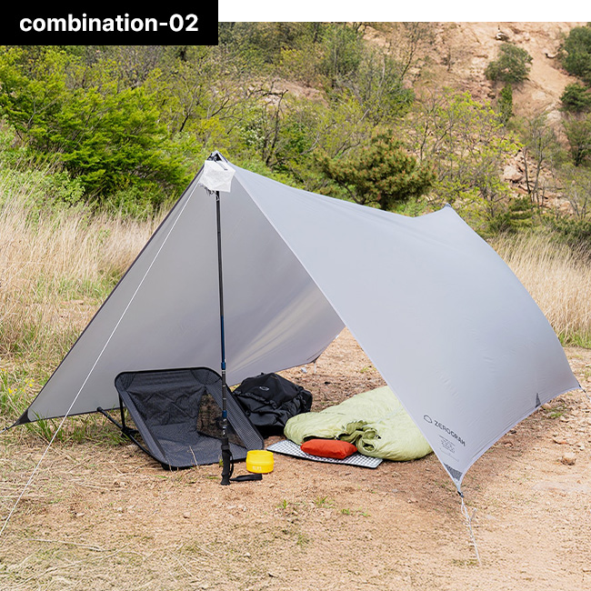 ZEROGRAM ゼログラム ナノタープ ULレクタ｜SUNDAY MOUNTAIN｜サンデー