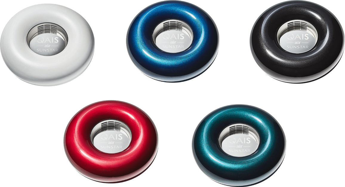 光触媒搭載の家庭用 空間除菌脱臭機QAIS -air- 03｜サンスター
