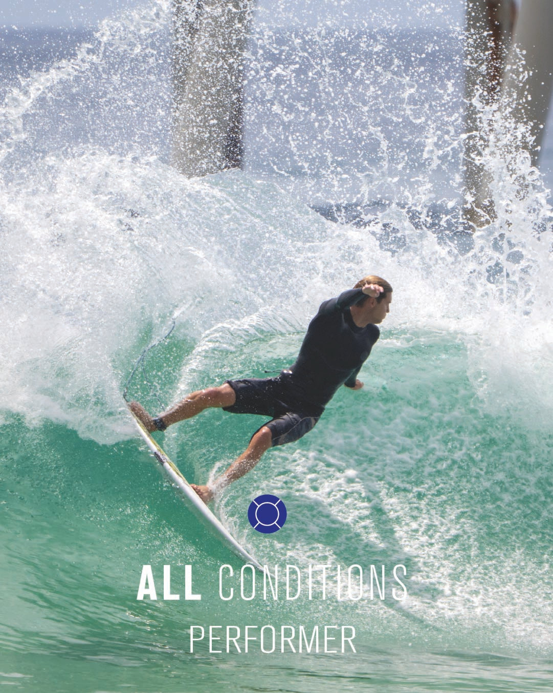 FCS II Performer White Edition Tri Fin Set - FCS JAPAN