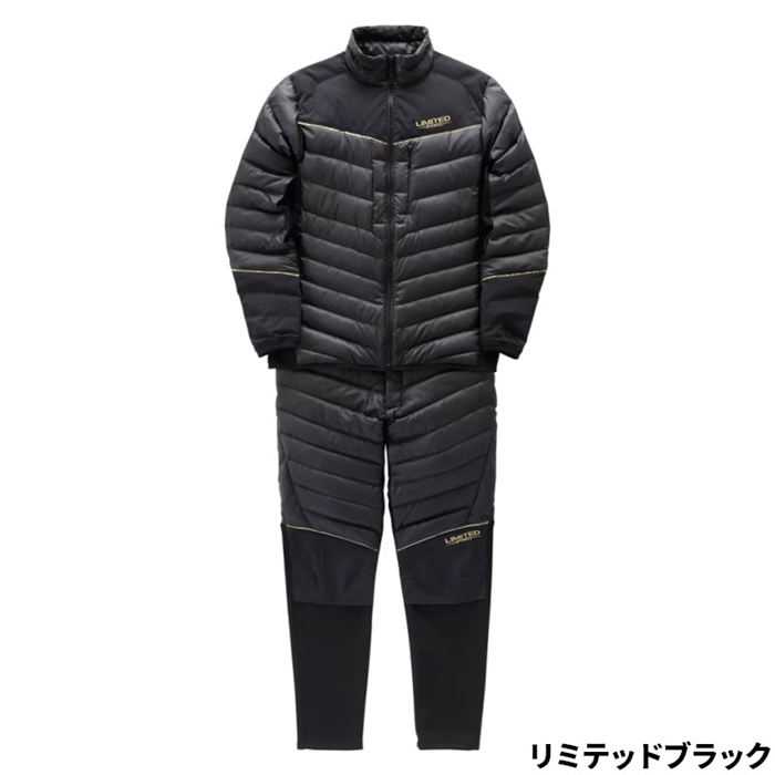 シマノ リミテッドプロ テックダウン スーツ M リミテッドブラック MD