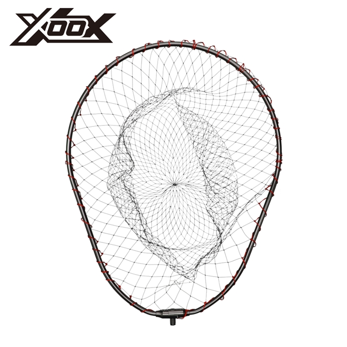 XOOX ランディングネットアルミ枠 オーバル型 M - 釣具のポイント