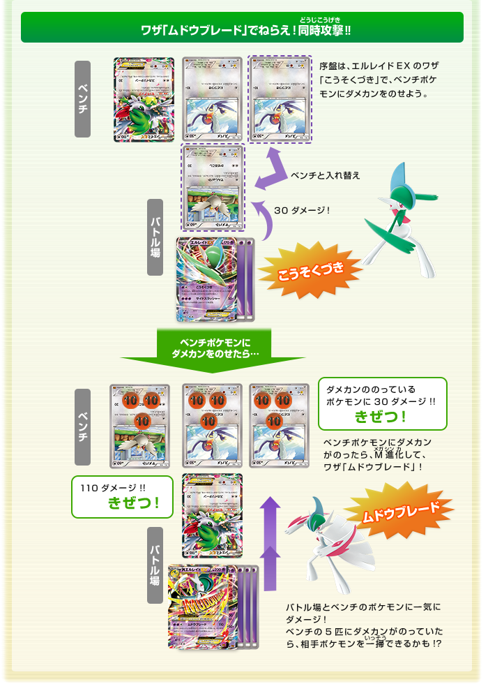 徹底解説 メガエルレイドEX&エルレイドEX | ポケモンカードゲーム公式