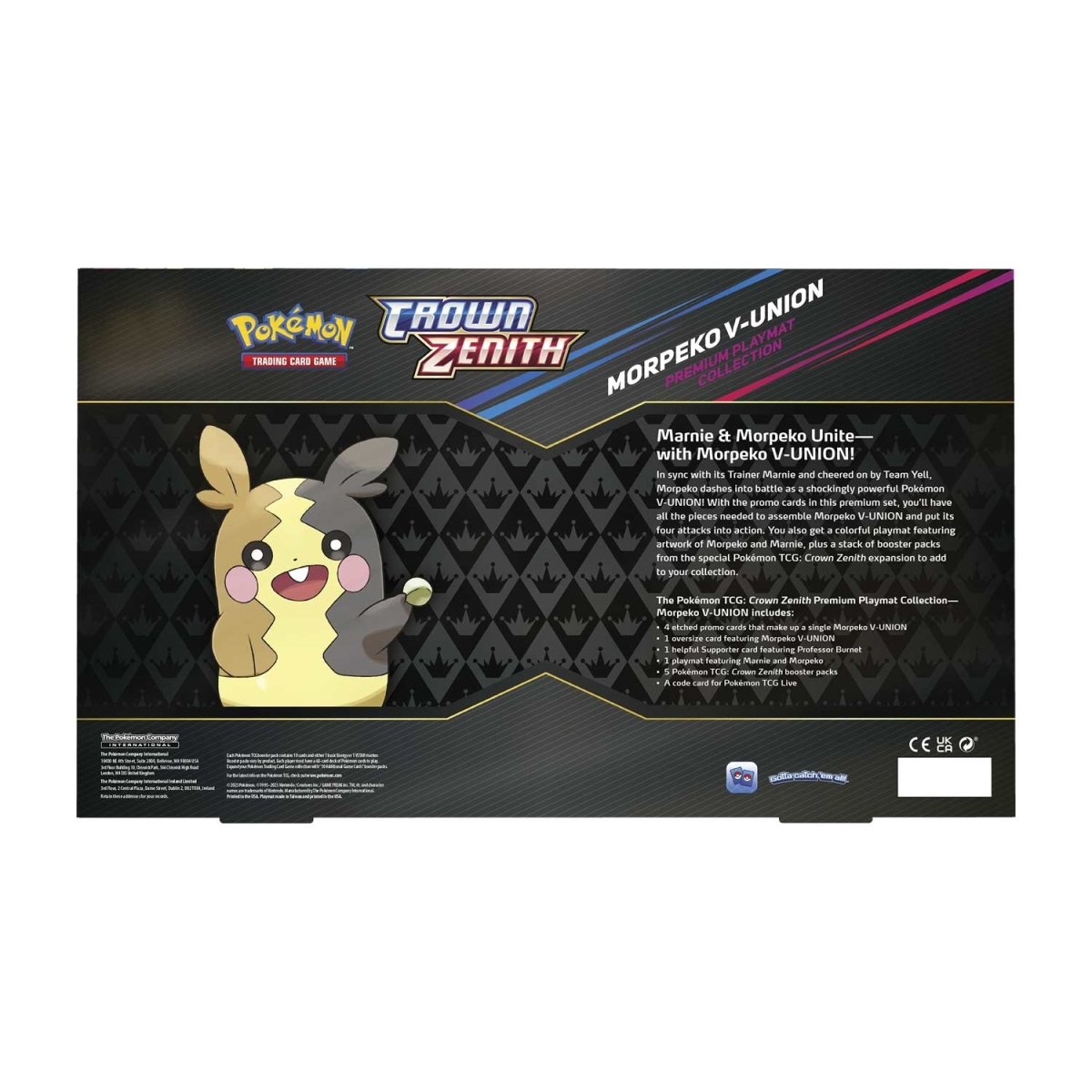 Pokémon TCG: Crown Zenith Premium Playmat Collection (Morpeko V